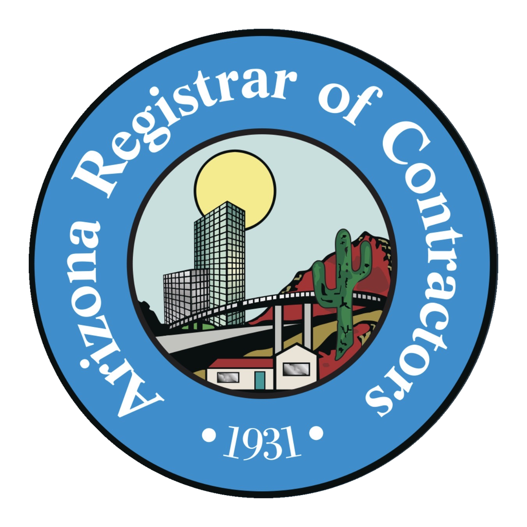 Arizona Registrar of Contractors license seal