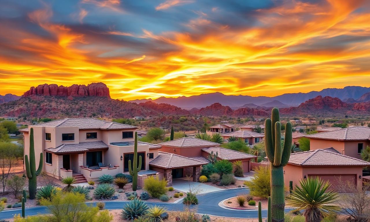 Goldfield Ranch neighborhood in Apache Junction, AZ where Power Peak Roofing installs and repairs roofs