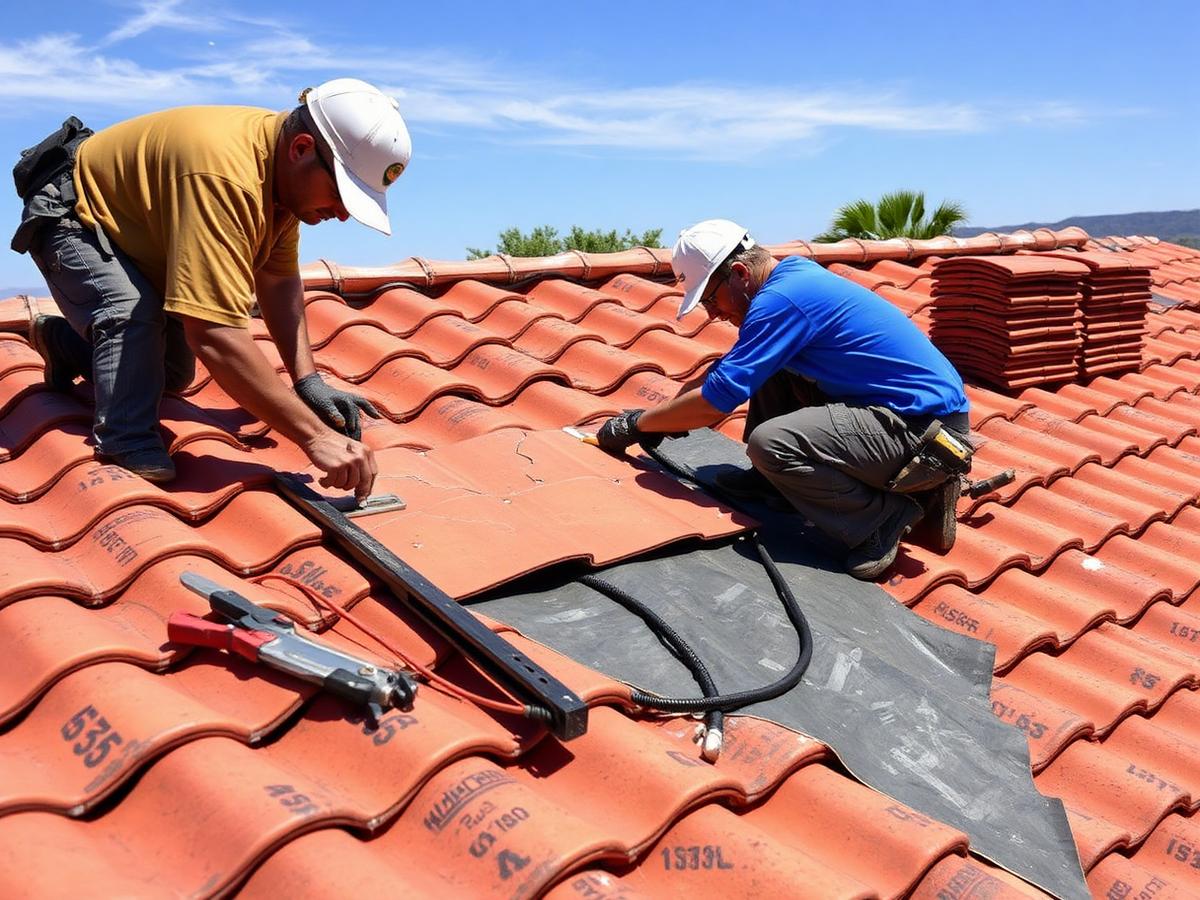 How a Phoenix roof repair is completed by Power Peak Roofing